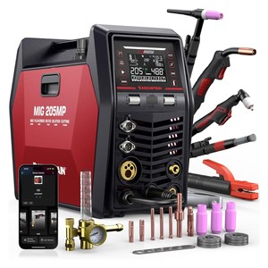Soudure multiprocessus intelligente MIG 205 MP 9-en-1 contrôlée par application - Machine à souder l'aluminium avec double tension, maintenant disponible - Product Image 1