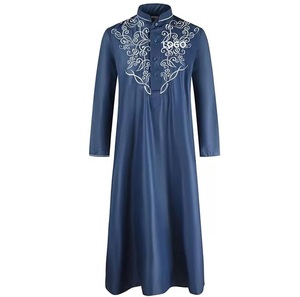 Ropa islámica más vendida para hombre Thobe musulmán árabe Thobe venta al por mayor Jubba para hombre ropa islámica para hombre thobe de talla grande thobes - Product Image 5