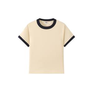 Camiseta de Manga Corta para Hombre, Personalizada, Cuello Redondo, 81.4% Algodón, 18.6% Poliéster, 380 g/m², Transpirable, Malla de Diamante, Corte Regular - Product Image 1