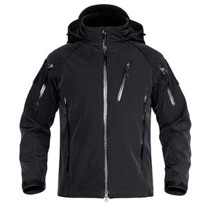 Men's Custom Logo <b>Soft</b> <b>Shell</b> <b>Jacket</b> Coat Autumn Windproof Long Sleeve Casual Sportswear Zipper Closure Windbreaker Bomber <b>Jacket</b> - Product Image 2