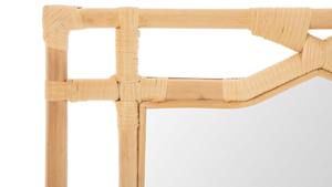 Espejo de Pared Rectangular de Ratán Ecológico, Marco de Mimbre Hecho a Mano, Estilo Boho Natural para Baño, Sala de Estar, Espejo Decorativo - Product Image 3