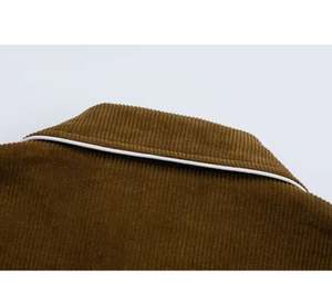 Nouvel arrivage de manteau en cuir PU avec logo personnalisé pour le baseball et la qualité de la manufacture Vestes pour hommes surdimensionnées avec broderie et vêtements de rue - Product Image 5