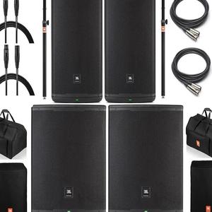 POLÍTICA DE DEVOLUCIÓN CON GARANTÍA Altavoz PA Activo JB-L EON715 de 15 Pulgadas, PAQUETE DE AUDIO COMPLETO, AUTÉNTICO, NUEVO - Product Image 3