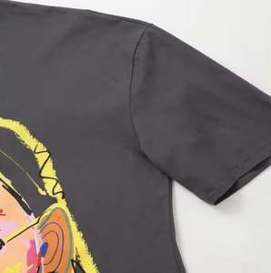 T-shirt pour femmes, design graphique, tissu en coton, fabricant OEM, fournisseur direct - Product Image 5