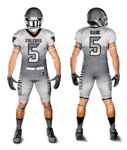 ชุดฟุตบอลสไตล์อเมริกันปรับแต่งได้เครื่องแบบระบายอากาศผลิตจากโรงงานสำหรับผู้ใหญ่ขนาดพิเศษ - Product Image 1