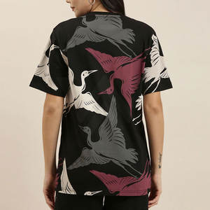 T-shirts pour femmes Top Quality 2025 Short Sleeve Loose Summer Breathable T Shirts Good Quality T Shirts OEM Service Customized - Product Image 2