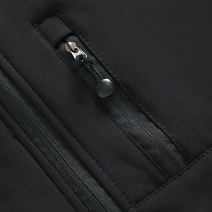 Chaqueta cortavientos de lluvia Softshell informal para hombre, abrigo impermeable para exteriores con logotipo personalizado, cuero transpirable a prueba de viento de talla grande - Product Image 5