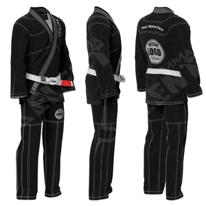 ชุดกิโมโน BJJ GI Jiu Jitsu มีแผ่นปะเย็บปักพิมพ์ลายด้านในตามสั่งศิลปะการต่อสู้ - Product Image 6