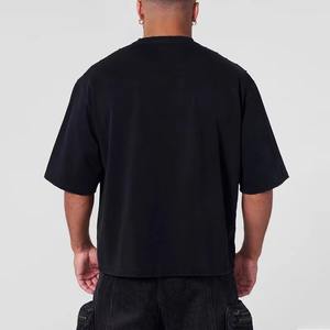 T-shirts pour hommes de haute qualité, style délavé surdimensionné, tee-shirt personnalisé pour la salle de sport, vêtements de rue tendance, t-shirt personnalisé avec broderie délavée - Product Image 6