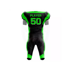 ชุดอเมริกันฟุตบอลของผู้ชายชุดทีมอเมริกันฟุตบอลแบบสั่งตัด - Product Image 6