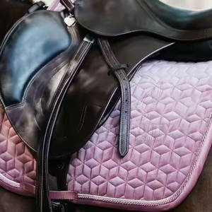 Eco-Friendly Horse Saddle <b>Pad</b> Soft Cushion with <b>Cooling</b> Mesh Durable Anti-Slip Fabric Lining - Product Image 5