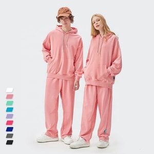 NOUVEAU Survêtement à capuche classique pour homme, ensemble décontracté unisexe, pantalon de jogging, tenue de loisirs d'automne, 100% coton respirant - Product Image 4