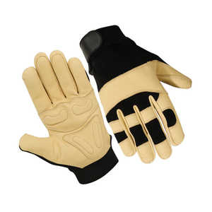 Guantes de cuero de dedo completo de alto rendimiento Guantes de mecánico de seguridad antiimpacto y anticorte a un precio - Product Image 4