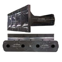 Accessoires pour enceintes Line Array professionnels : Guide d'ondes en plastique ABS pour cornet de tweeter 26mm