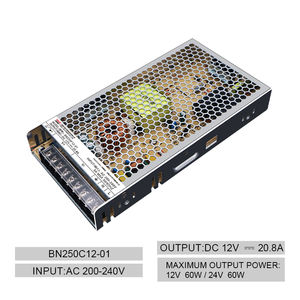 แหล่งจ่ายไฟแบบสวิตชิ่ง binazk เหมาะสำหรับไฟภายในอาคารการพิมพ์3D อุปกรณ์อุตสาหกรรมและสาขาอื่นๆ20.8A 250W <span class=keywords><strong>12V</strong></span> - Product Image 4