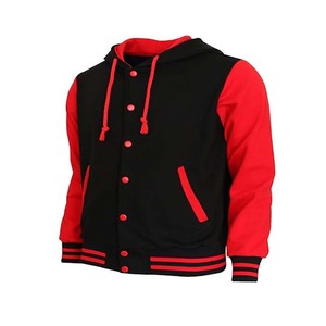 เสื้อแจ็กเก็ตเบสบอลแขนยาวสำหรับผู้ชายเสื้อผ้าลำลองดีไซน์ชั้นนำออกแบบได้ตามต้องการ - Product Image 3