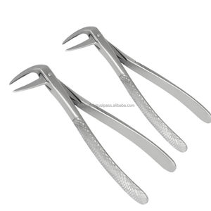 Forceps d'extraction dentaire en acier inoxydable de haute qualité, pinces à racines manuelles, instruments chirurgicaux stérilisés, certifiés CE classe I - Product Image 1