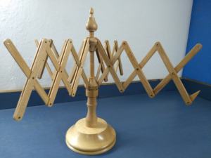 Accesorios de punto hechos a mano para manualidades, máquina de soporte de bobinadora de bolas, herramienta de tejer de hilo, madeja de Metal, 100% - Product Image 3