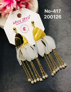 ต่างหูแหวนชุดเครื่องประดับสแตนเลสชุบทองสำหรับผู้หญิง ดีไซน์เรขาคณิตทันสมัย เหมาะสำหรับงานแต่งงาน งานปาร์ตี้ และแฟชั่น - Product Image 6