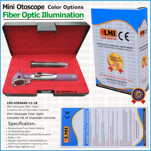 High Quality Otoscope Fibre <b>Optic</b> Purple Wholesale Price Otoscope Fibre <b>Optic</b> Purple For Professional Use - Product Image 3