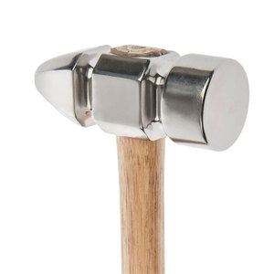 Jim Burton Nun Ball Pain Hammer Herramienta de precisión para animales grandes Uso veterinario Cuidado de pezuñas Metalistería Madera duradera reutilizable - Product Image 3