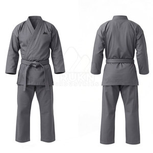 Uniforme de Karate Simple para Principiantes, Uniforme Tradicional de Artes Marciales, 100% Algodón, Cómodo para Practicar, Directo de Fábrica - Product Image 6