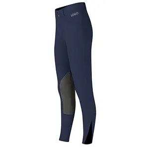 Wholesale Horsekraft Premium Fabric Breeches Attractive Design Kids Durable Equestrian Sports Clothing Soft Grip <b>Knee</b> <b>Patches</b> - Product Image 1