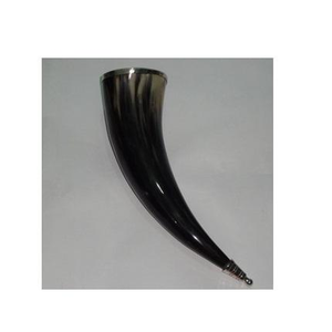 Luxury Eco-Friendly Animal Design 100% Real Buffalo <b>Viking</b> Drinking <b>Horn</b> with Natural Color and Customizable Logo - Product Image 4