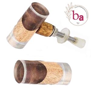 Épique moderne clair résine bois tiroir porte boutons polyvalent tirer poignée pour cuisine armoire chambre salle de bain salon armoires - Product Image 1