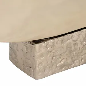 Bol en métal moderne de luxe fait à la main, bol en métal artistique haut de gamme, accent de luxe fait à la main, finition antique, plaqué sur mesure, sûr - Product Image 6