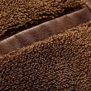 Veste en cuir à capuche mode d'hiver pour hommes bonne qualité couleur unie manches longues fermeture à glissière taille XS nouveau produit poche toile - Product Image 6