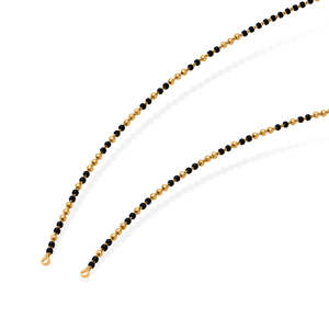 Cadena Mangalsutra Tradicional de Oro para Mujer - Joyería Cultural Coleccionable - Product Image 3