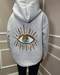 Sudadera Primavera y otoño Impresión personalizada 400 gramos Manga Poliéster Sudadera con capucha deportiva para hombres y mujeres - Product Image 3