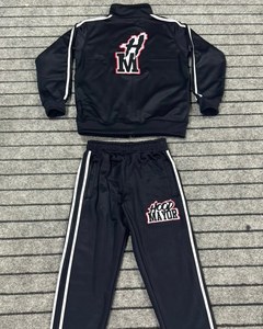 เสื้อผ้าลำลองแบบซิปสำหรับฤดูหนาว ผลิตตามสั่ง ขายส่ง ผ้าฟลีซโพลีเอสเตอร์ 100% ย้อมสีแบบ Garment Dyed ล้างสีแบบ Acid Wash น้ำหนัก 400 กรัม ปักลายเรียบง่าย - Product Image 6