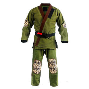 Nuevo Uniforme de Jiu Jitsu BJJ Judo con Logotipo Personalizado, Transpirable, Elástico, Sostenible, de Poliéster/Algodón de 460g, Suministro al por Mayor - Product Image 1