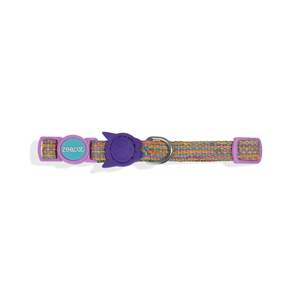Collier pour chat rechargeable UFO avec fonction de sécurité détachable, en plastique TPU, motifs imprimés solides, style occidental tendance pour chiens - Product Image 1