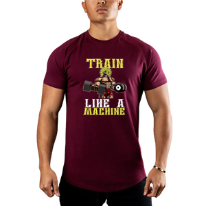 T-shirt pour homme col rond classique en coton T-shirt décontracté à manches courtes pour le sport Streetwear et les vêtements de tous les jours - Product Image 1
