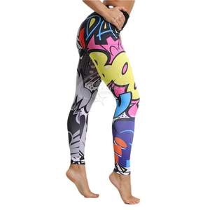 Leggings Deportivos Personalizados para Mujer con Estampado Gráfico por Sublimación, Cintura Alta, Elásticos en 4 Direcciones, Pantalones de Yoga, Mallas para Gimnasio, Fitness y Running - Product Image 5