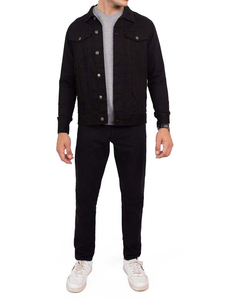 Nouvelles vestes en jean décontractées pour hommes, arrivées en hiver - Écologiques, coupe-vent, respirantes, durables, en coton biologique, logo personnalisé, les meilleures - Product Image 5