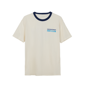 Alta calidad de longitud recortada Box Fit hombres camiseta de gran tamaño logotipo personalizado pantalla en blanco 100 algodón 260GSM - Product Image 5