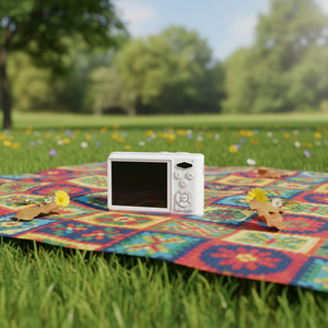 กล้องพกพาขนาดกะทัดรัด 2.8 นิ้ว ถ่ายภาพแบบจุดเล็ง 5K Ultra HD โฟกัสอัตโนมัติ ตั้งเวลาถ่ายภาพ ตรวจจับรอยยิ้ม ป้องกันภาพสั่นไหว ซูม 18 เท่า พร้อมไฟ LED ในตัว - Product Image 1