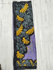 Colecciones Shubham, Sari Indio Clásico con Encanto Étnico, Lujoso, con Patrón Floral, Tejido Suave y Transpirable de Chifón/Georgette - Product Image 2