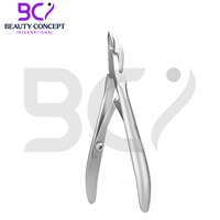Coupe-cuticules Staleks 9 mm, lot de 3, lame pointue en acier inoxydable, outil de manucure, ouverture large pour les doigts