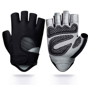 Gants d'entraînement en néoprène pour musculation avec prise en main, conception et logo personnalisés - Product Image 1