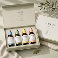 Flacon compte-gouttes de précision en verre ambré 30 ml anti-UV pour sérum, vitamine C, rétinol, huile visage – Emballage haut de gamme pour soins de la peau