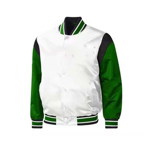 Hombres 2025 Trending Sports Fashion Collage OEM Patch Custom Lettermen Bomber Jacket - Product Image 2