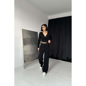 Black <b>Knit</b> <b>Set</b> - Black - Product Image 1