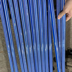 Poignées de balai durables revêtues de PVC en bois d'eucalyptus écologique avec tête en plastique portable Style de base Fabriqué au Vietnam - Product Image 1