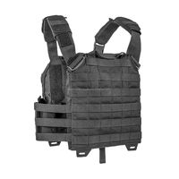 Equipo de chaleco táctico de la serie de liberación rápida Chaleco de nailon Multicam negro Chaleco táctico portador de placa de engranaje