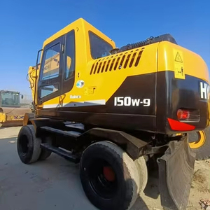 Used Korean Hyundai <b>Mini</b> Excavator 150w-9 13.5 Tons in Good Condition with <b>Motor</b> and Gear Components for Sale - Product Image 1